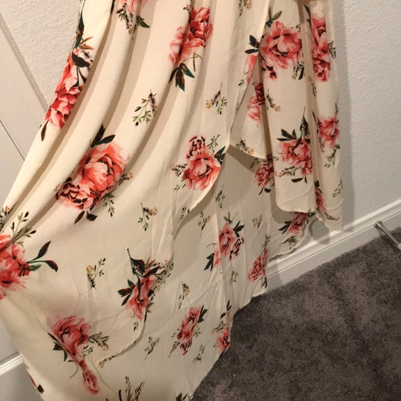 V-Neck Floral Dress - Picture 4 of 4